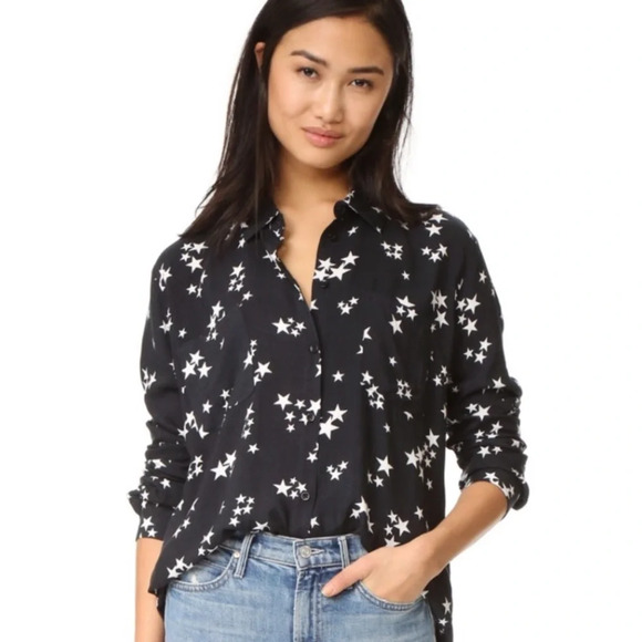 Sincerely Jules star buttondown - Picture 1 of 5